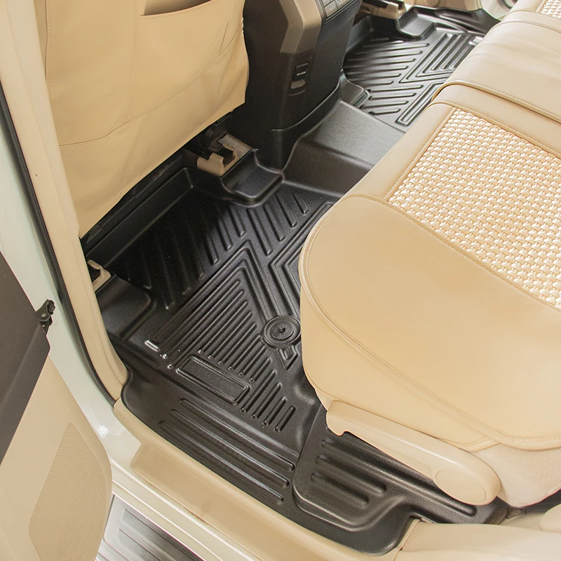 Wholesale hotsell tpo eco-friendly material 5D car mats is suitable for Toyota HILUX 2006-ON