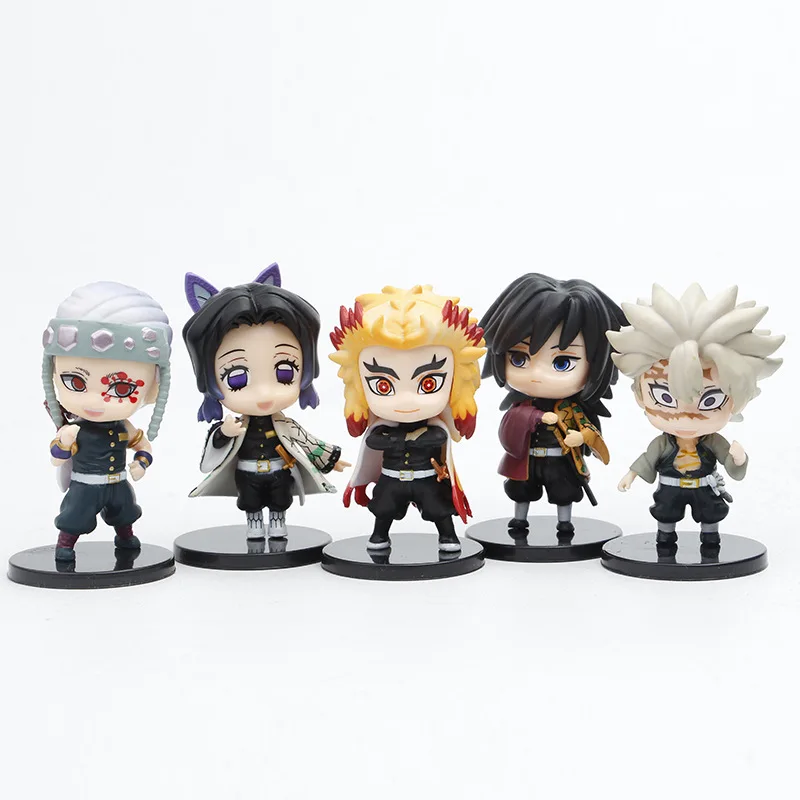 Без коробки Kimetsu No Yaiba Figuras Kamado Nezuko Hashibira Inosuke Demon Slayer Tanjirou фигурка