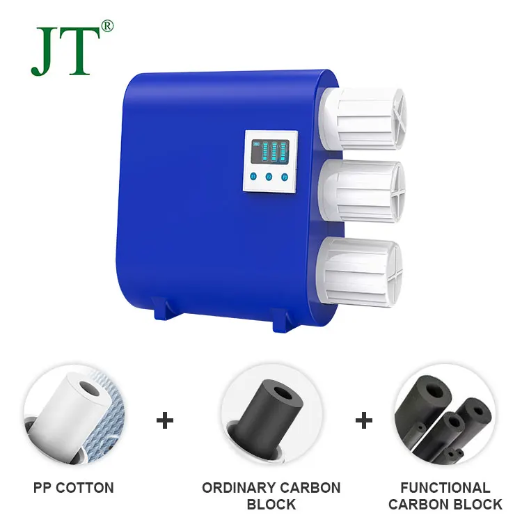 Удобная установка, кухонный очиститель воды под раковиной, быстрая замена фильтрующего элемента, с краном из нержавеющей стали