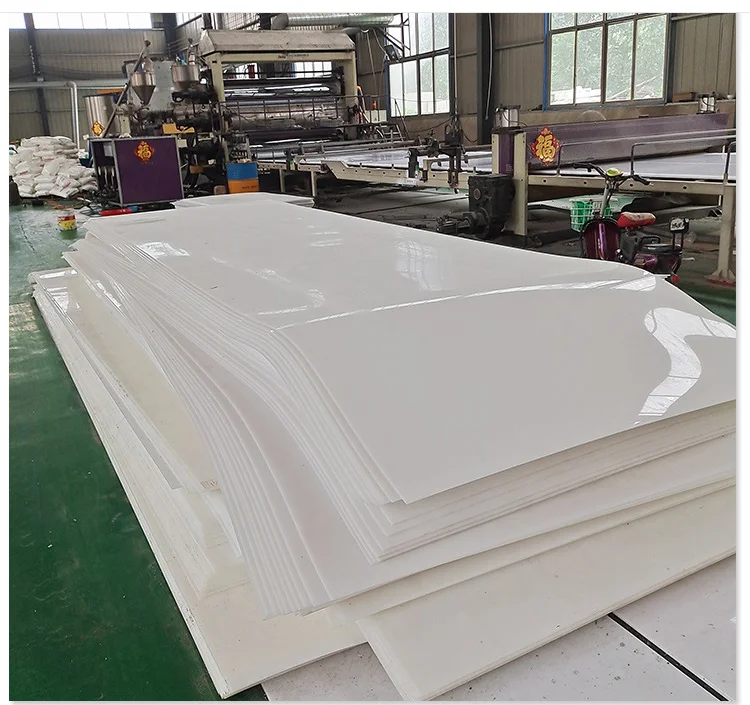 Wholesale Sigid sheet for Electronic Field Top Quality 100% Molded Pure Sheet White PTFE Sheet