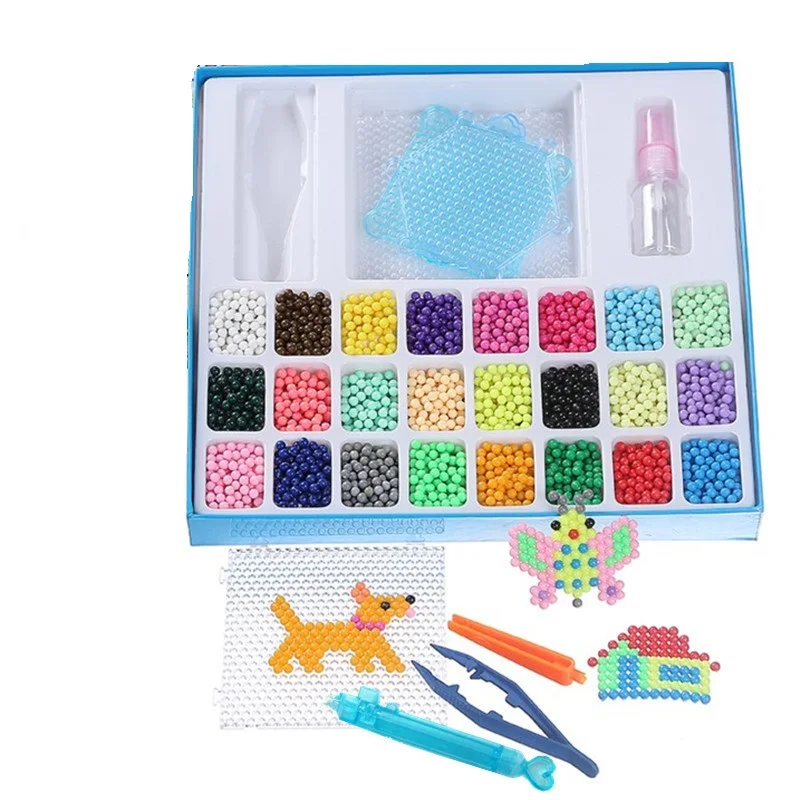 DIY education toys water spraying magic beads art crafted toys colorful Water Sticky Beads