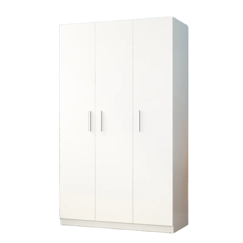 2 двери двойная вешалка для одежды белого и черного цвета большой ящик для хранения шкафы мебель для спальни