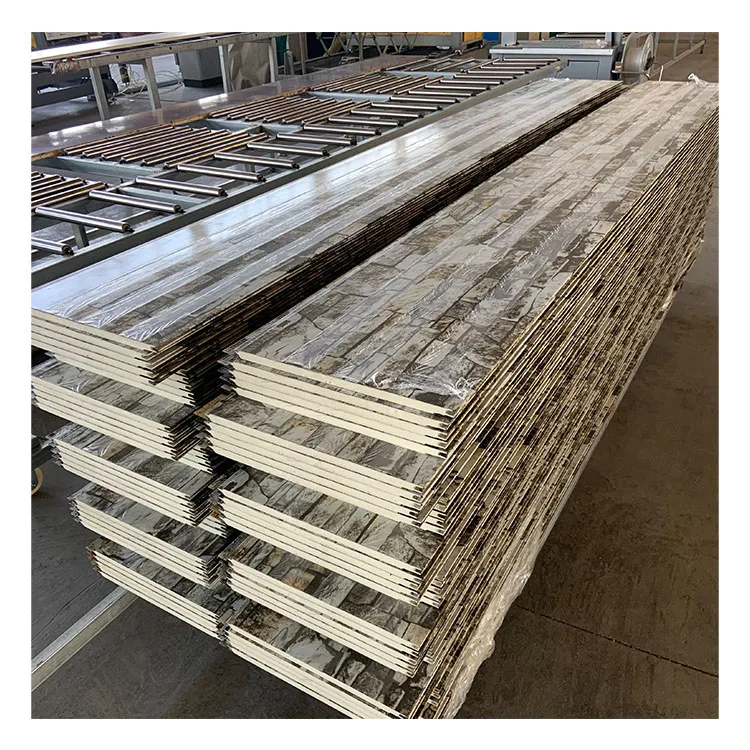 Bulk Order Color Steel Sandwich Precast Wall Panel Easy Installation Exterior Wall Sandwich Panels