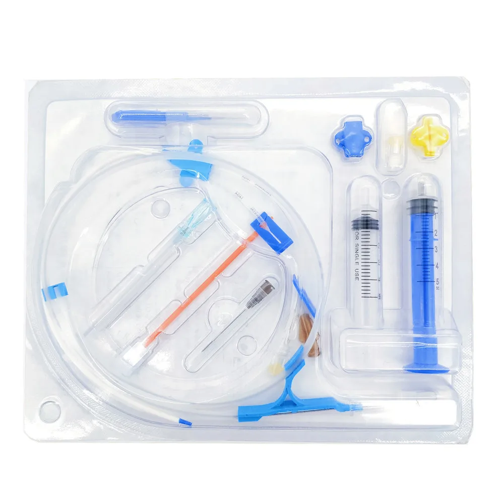Hot Sale Disposable Central Venous Catheter Kit Single,Double,Triple Lumen CVC Kit