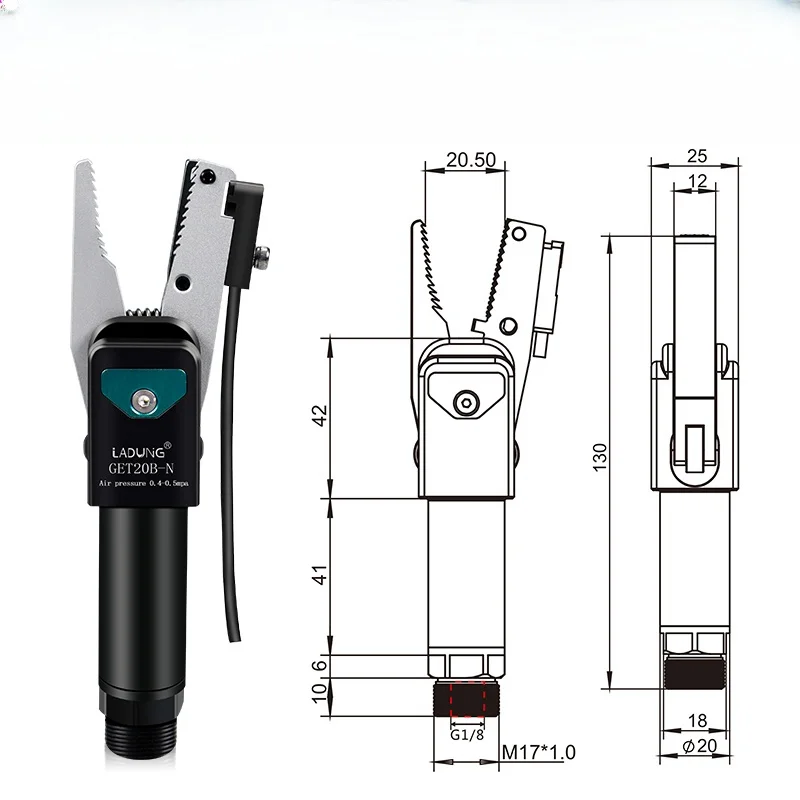 New Arrivals Pneumatic Gripper jip Nozzle Clamps Robot Air Finger Module price