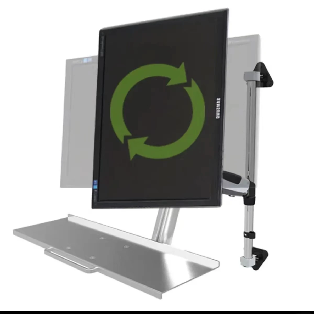 Wall Mount Monitor Holder Single Monitor Arm Monitor Arm Lift