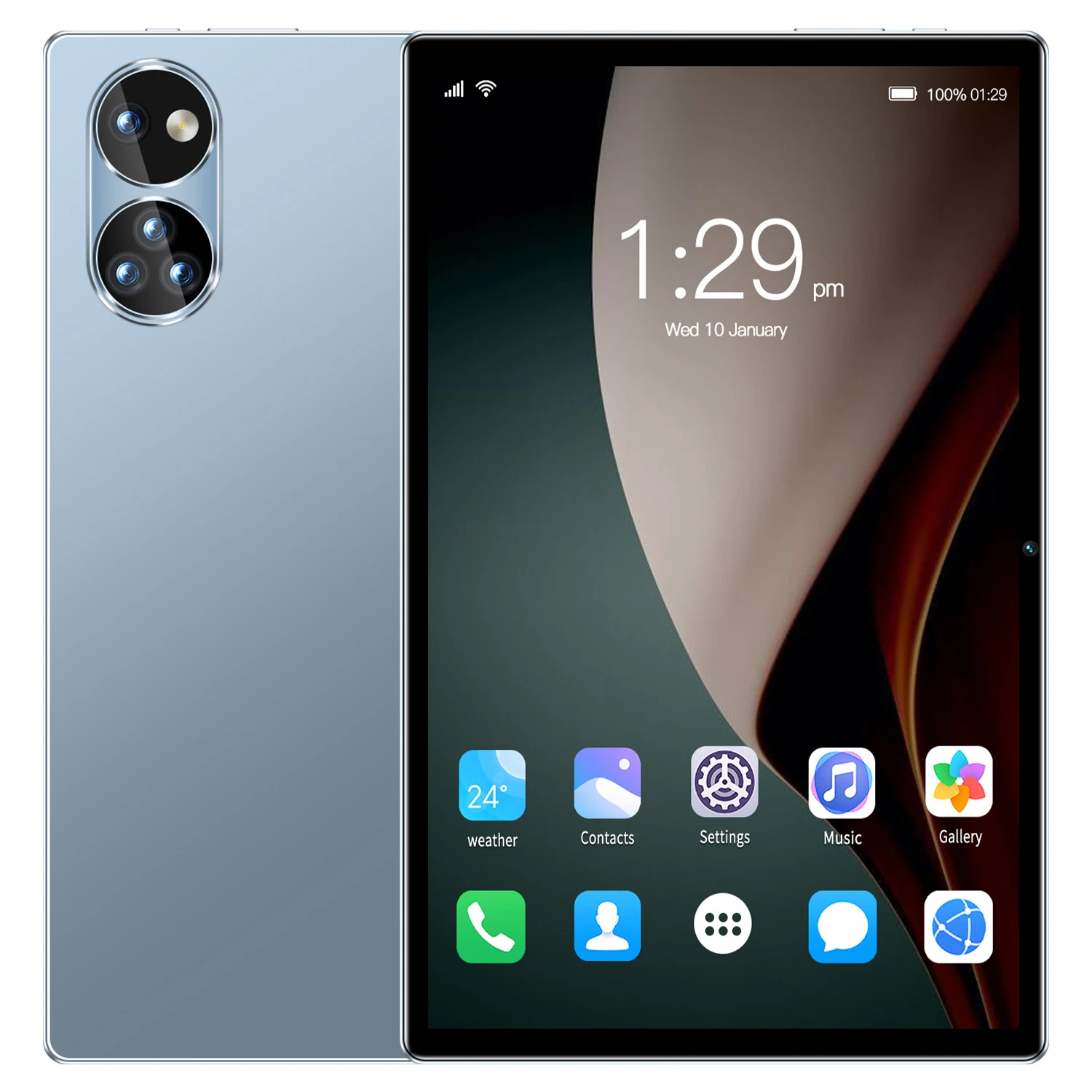 OEM Quality Super Thin Tablet Android 11 Metal Case Glass Screen Tablets