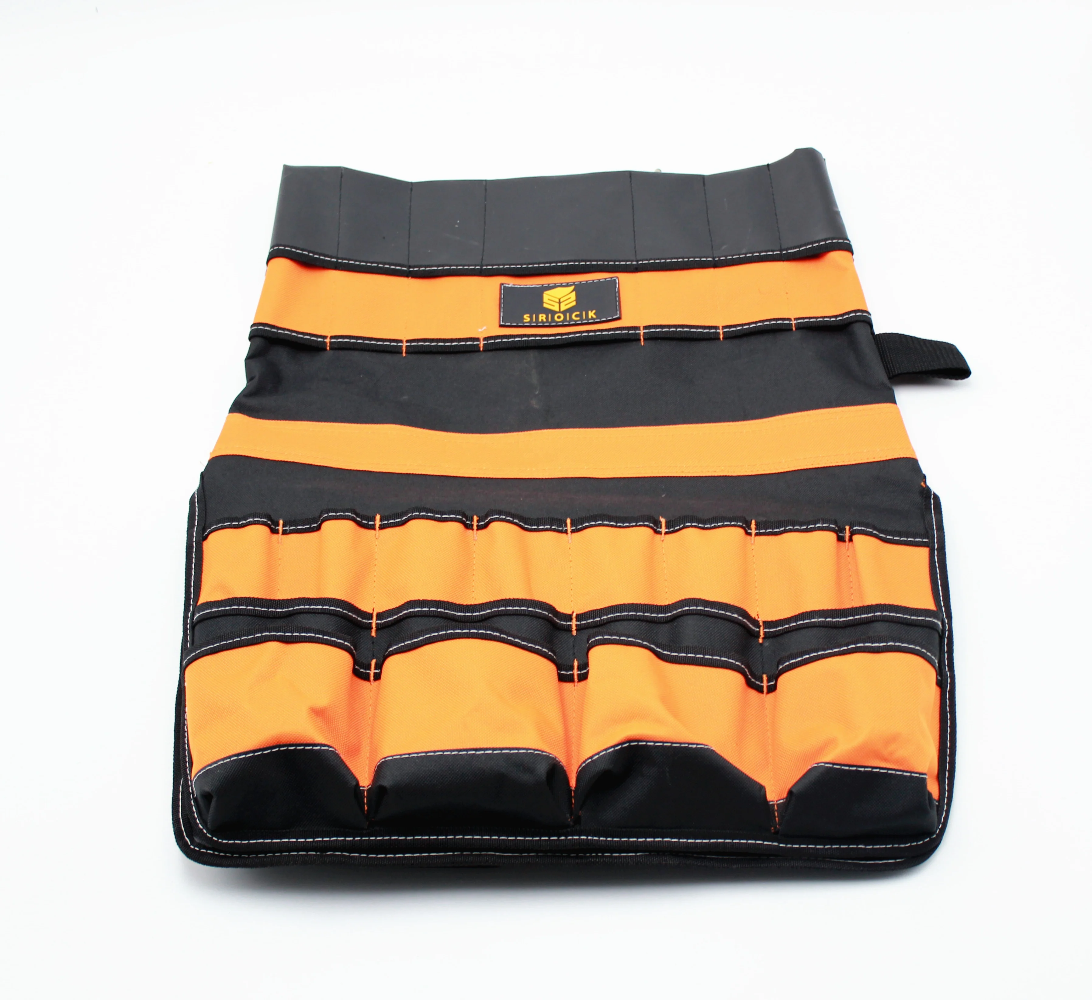 Multi-Purpose Bucket Tool Bag Polyester 19-pocket Design Scaffolding Foldable Durable Storage Tool Pouch Bag