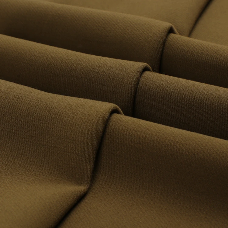 Keqiao manufacture good price TR SP suiting fabric 74%poly, 20%rayon, 6%spandex  280gsm for men and ladies