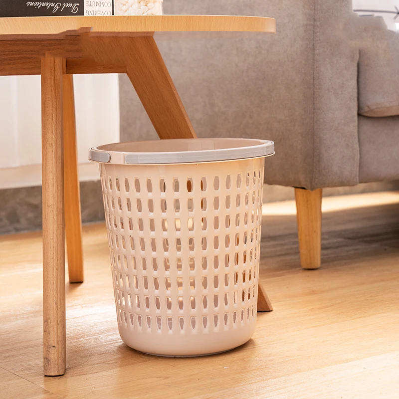 18L waste bins home cleaning products garbage bin plastic trash can plastic bins kitchen trash can trash can with handle