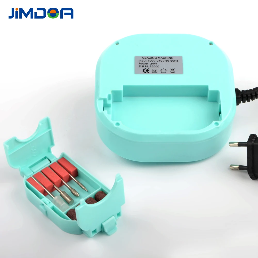 
Professional Finger Toe Nail Care Electric Nail Drill Machine Manicure Pedicure Kit Electric Nail Art File Drill 