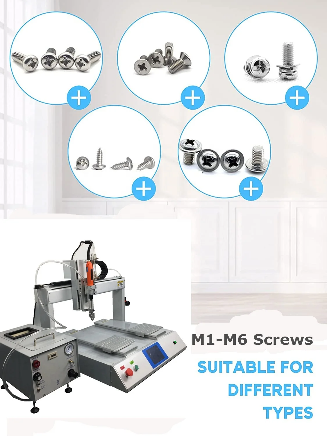 intelligent servo motor auto screwdriver machine screwdriver with automatic screw feed