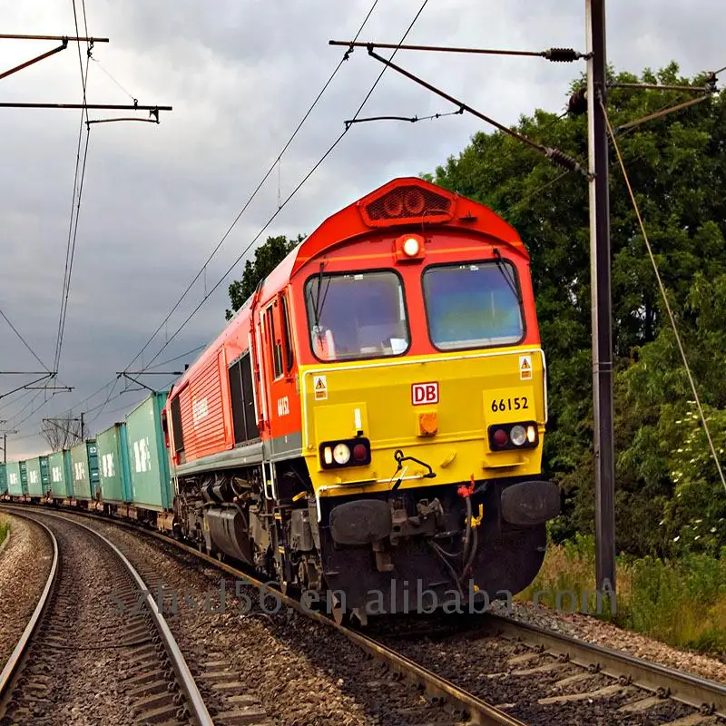 Shipping freight Railway transport from China to Italy Ireland Hungary DDP door to door