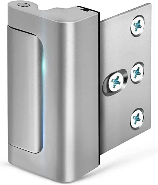 Defender security door reinforcement lock - add extra, high security door lock