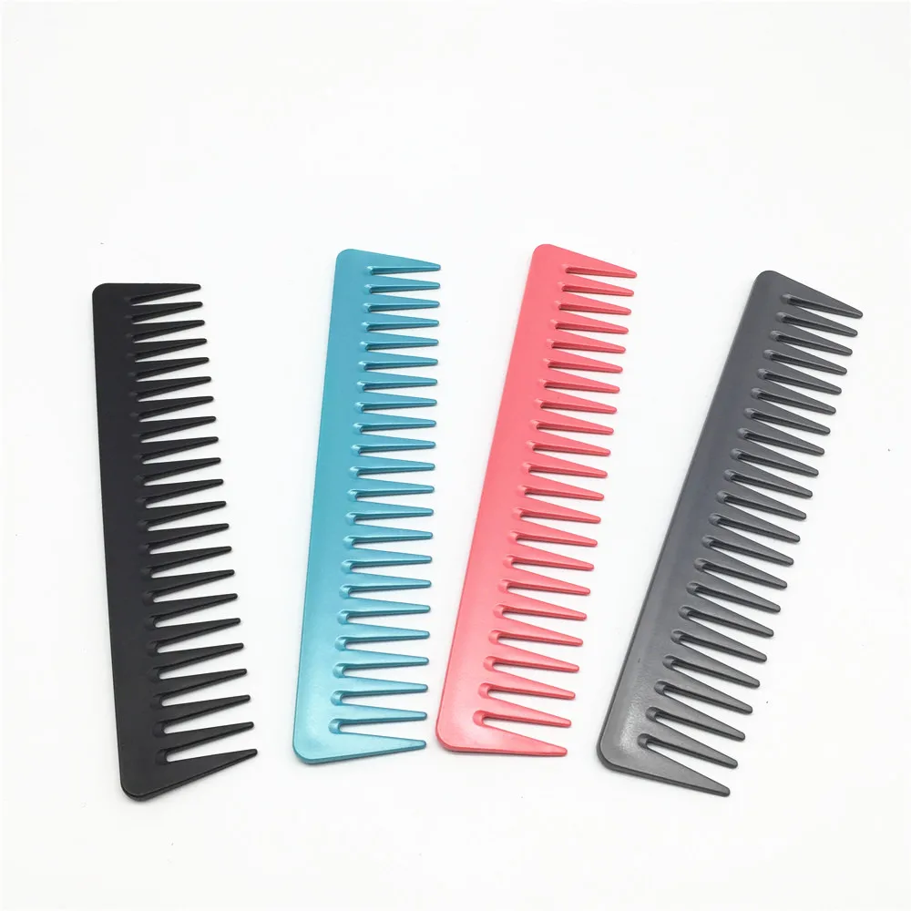 
hign quality cutting comb hair carbon material anti static big wide tooth  (62276988551)