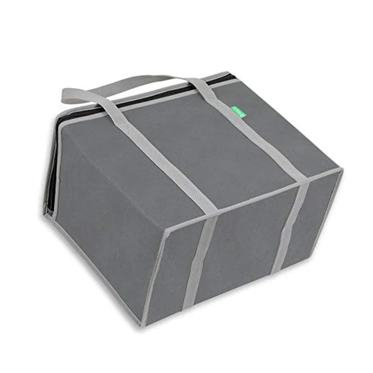 Оптовая продажа, водонепроницаемые высококачественные большие складные нетканые многоразовые изолированные тоуты, Термосумка для ланча, сумка для переноски