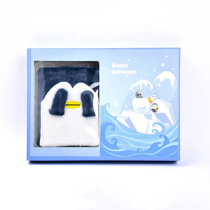 penguin glacier custom OEM factory back to school supplies polar bear sea lion DIY cartoon stationery set