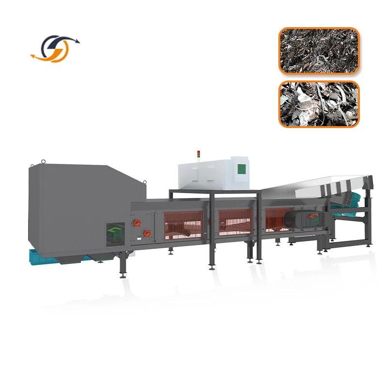 New product Plastic metal separator metal detector powder particle broken material metal separator