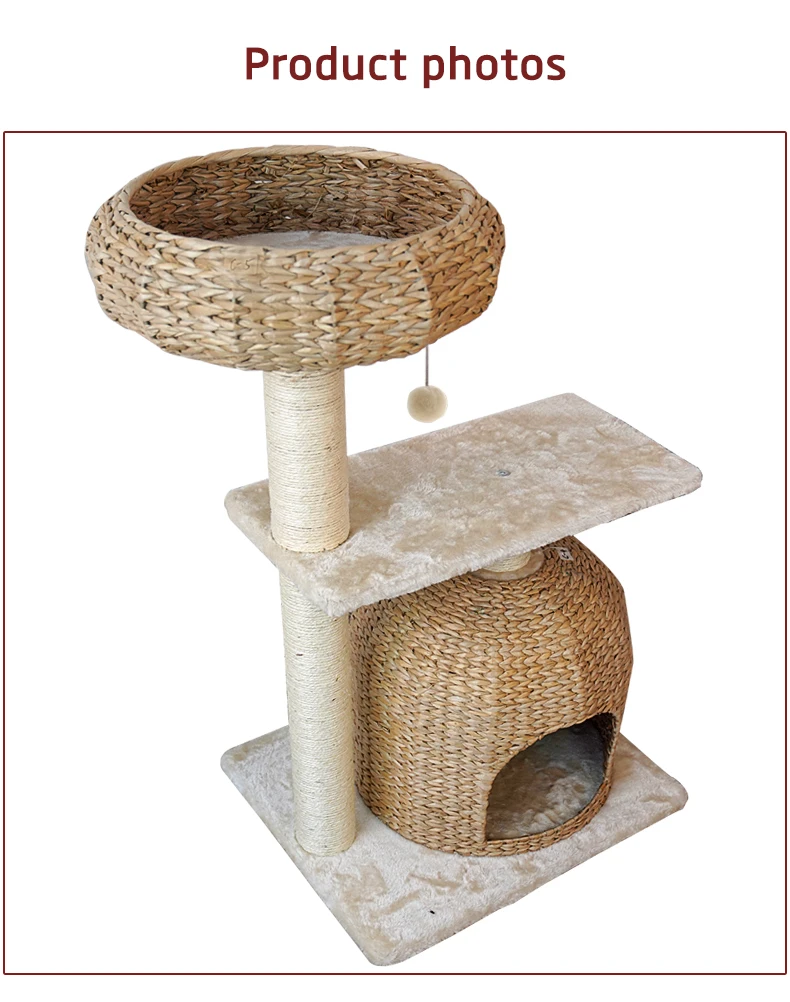 Durable Eco-friendly Happy Pet Cat Tree House