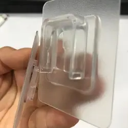 Double Sided Adhesive Wall Hooks Hanger Transparent Suction Cup Sucker Hook Double-Sided Adhesive Wall Hooks