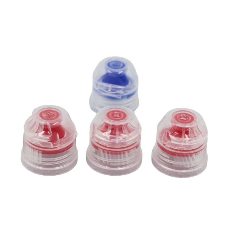 28mm 1810 and 28mm 1881 30mm 38mm  sports drink bottle cap suction plastic clamshell energy drink clamshell bottle cap