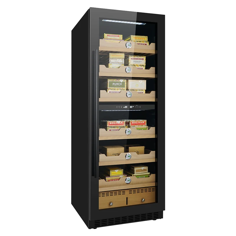 Best Selling Spanish Cedar Shelves Storage Cigar Display Cabinet (60763551334)