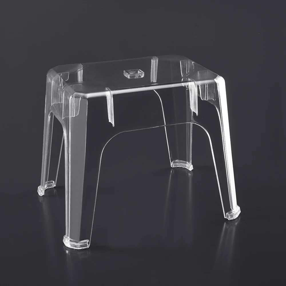 Cheap modern chinese stacking bathroom plastic step stool chair