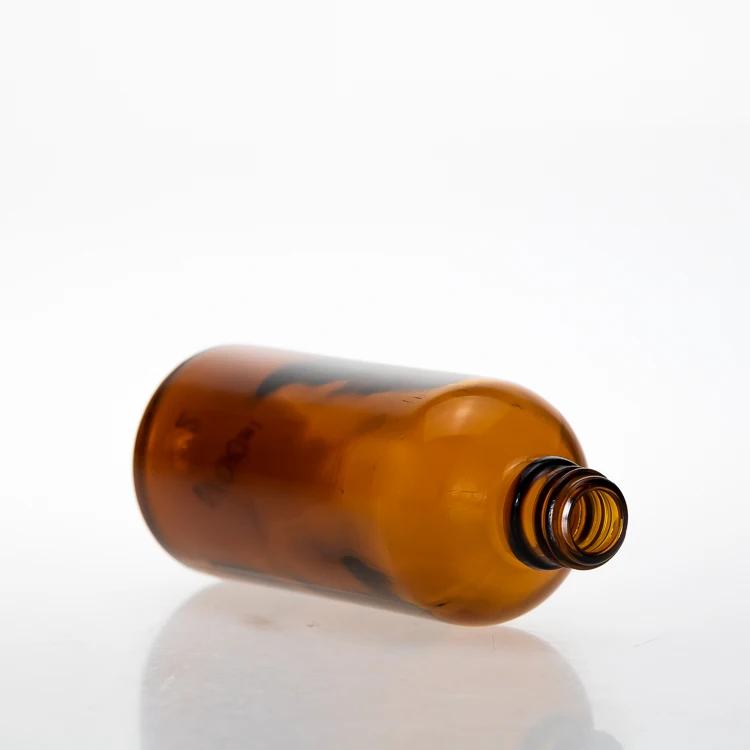 Custom 30 ml Amber Dropper Bottle 2 oz 100ml Glass  Essential Oil  Bottle For Cosmetic