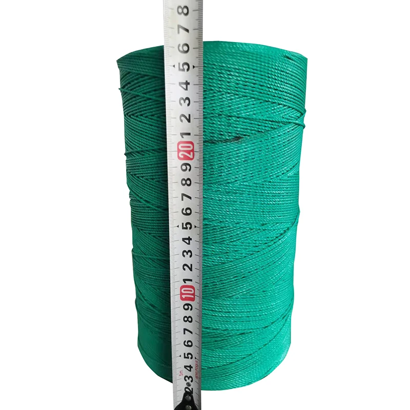 Factory Direct Sales Customized Color Polyester Plastic Twine 3 Strand Twisted PP Rope for Fishing and Marine Use
