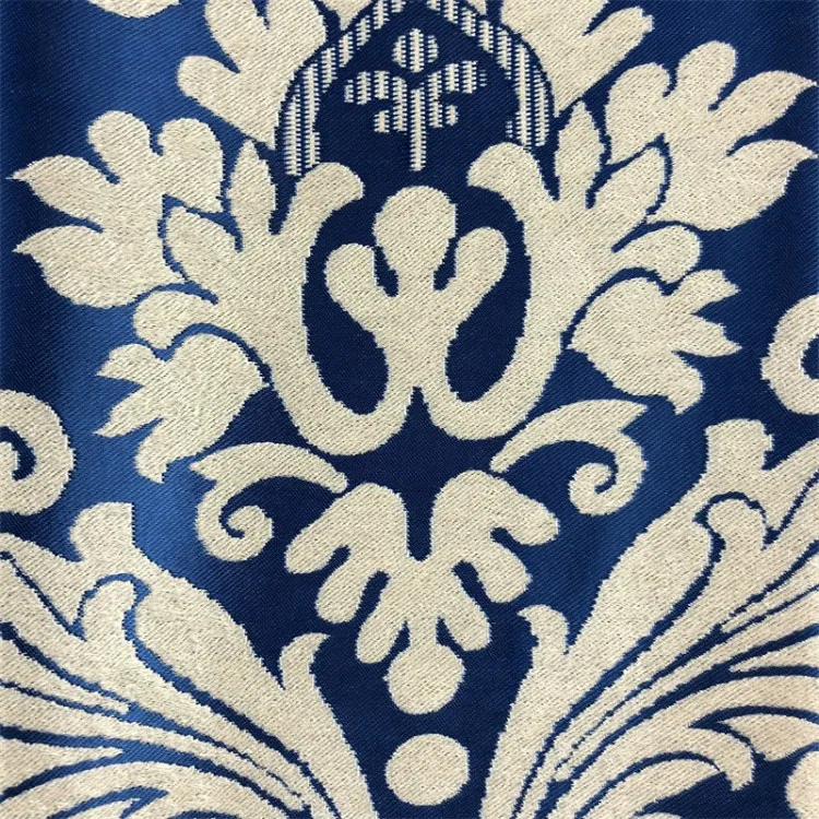 
China sale jacquard shading curtains fabric attractive style blackout fabrics for windows curtain livingroom bedroom 