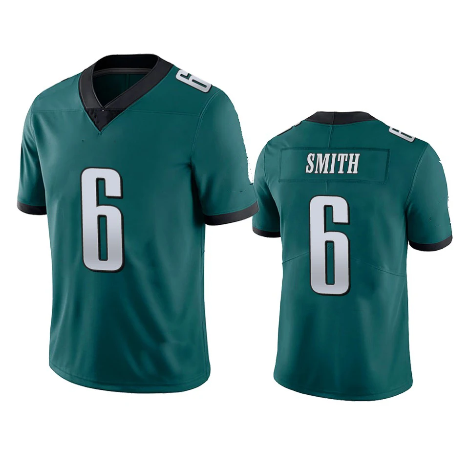2024 Men 26 Saquon Barkley 6 DeVonta Smith Football Jerseys 62 Jason Kelce 1 Jalen Hurts 11 Football Jersey Size S-3XL
