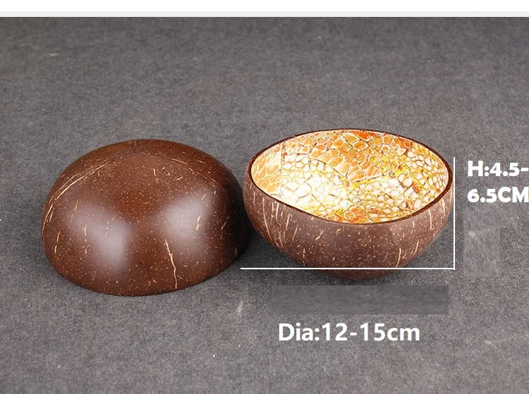 craft bowl coco shell inlaid with mother of pearl bowl handmade vietnamese lacquer coconut shell bowls