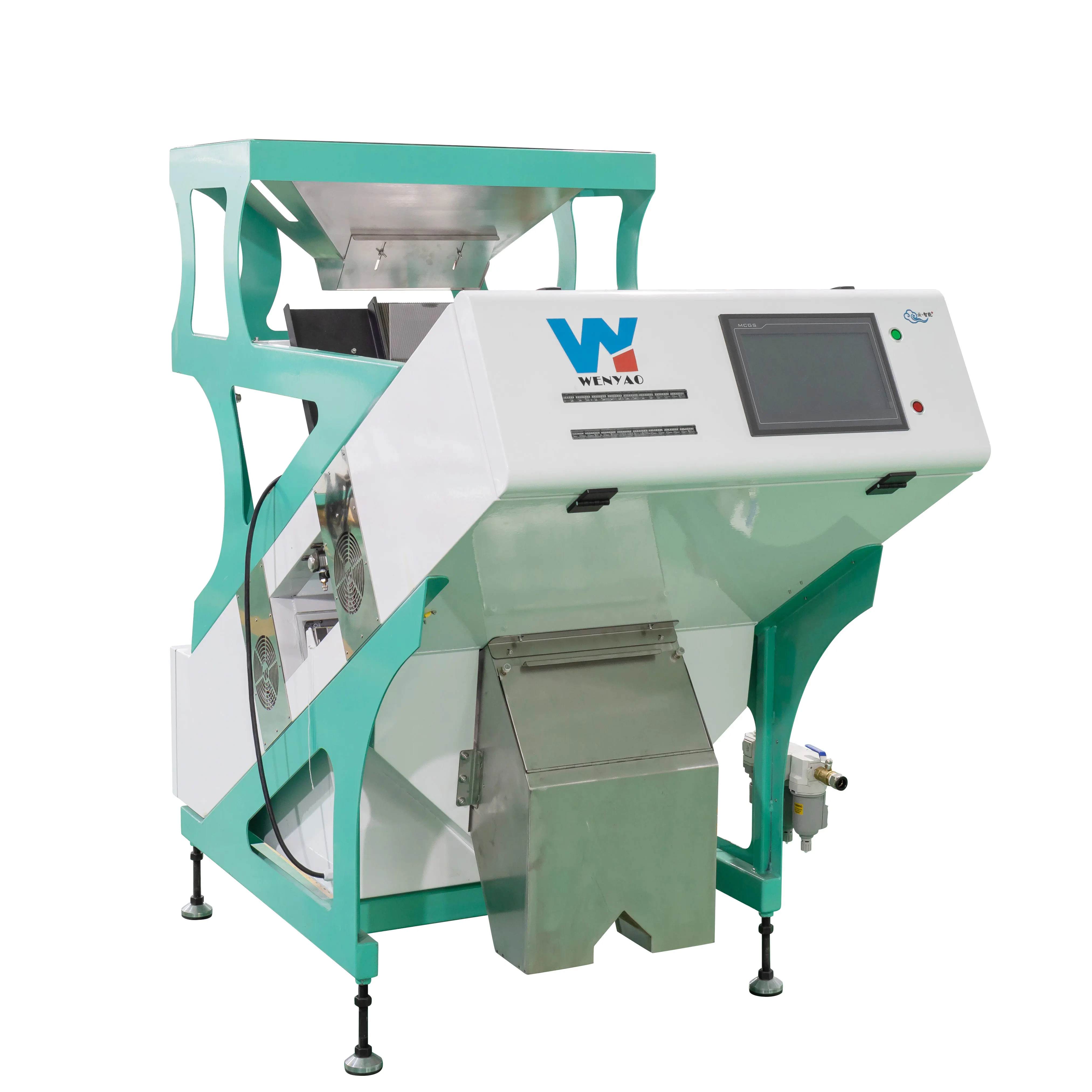 Multi-purpose 1 Chute 64 Nozzles Channels Soya/Plastic/Mineral/Seeds Color Sorter Machine Equipment Price