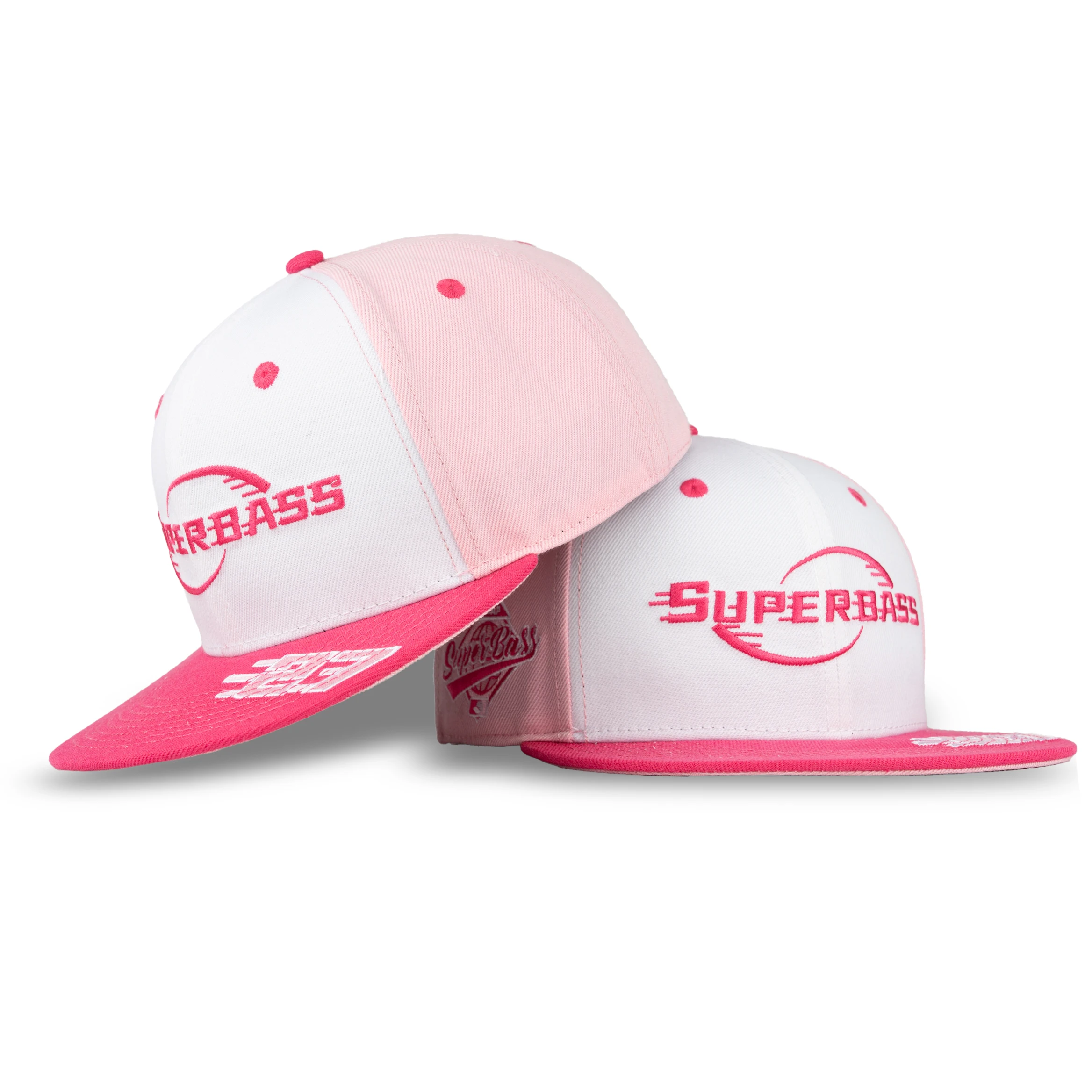 TCAP Customize 6Panel Flat Embroidery Acrylic Wool Fitted Cap