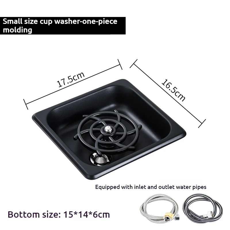 Factory Direct Counter Pitcher New Glass Milk Jug Rinser for Restaurants Retail and Hotels