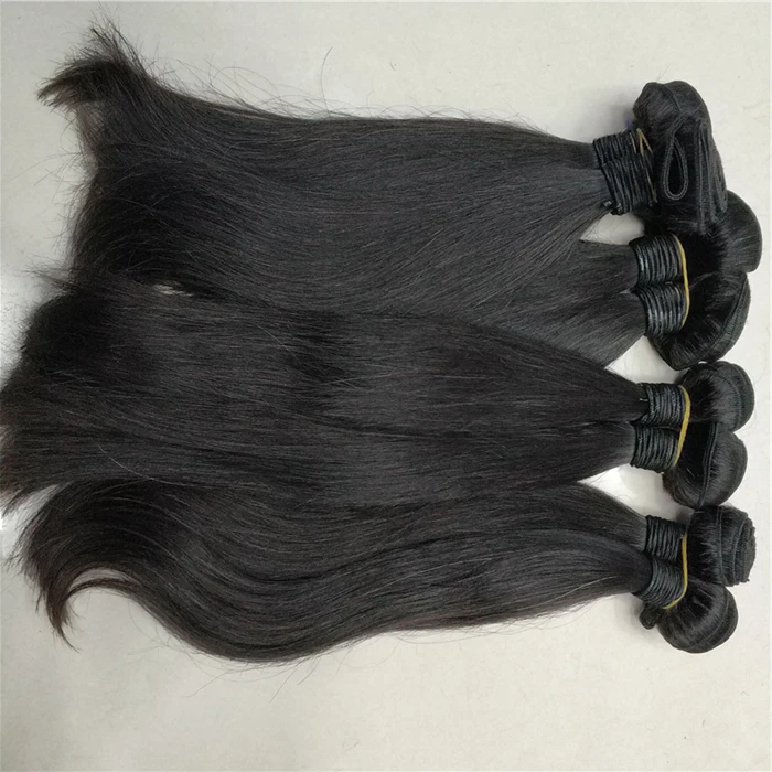 Lestfly  wholesale 10A unprocessed Full brazilian Virgin hair One Donor Cuticle Aligned silky straight Hair extension