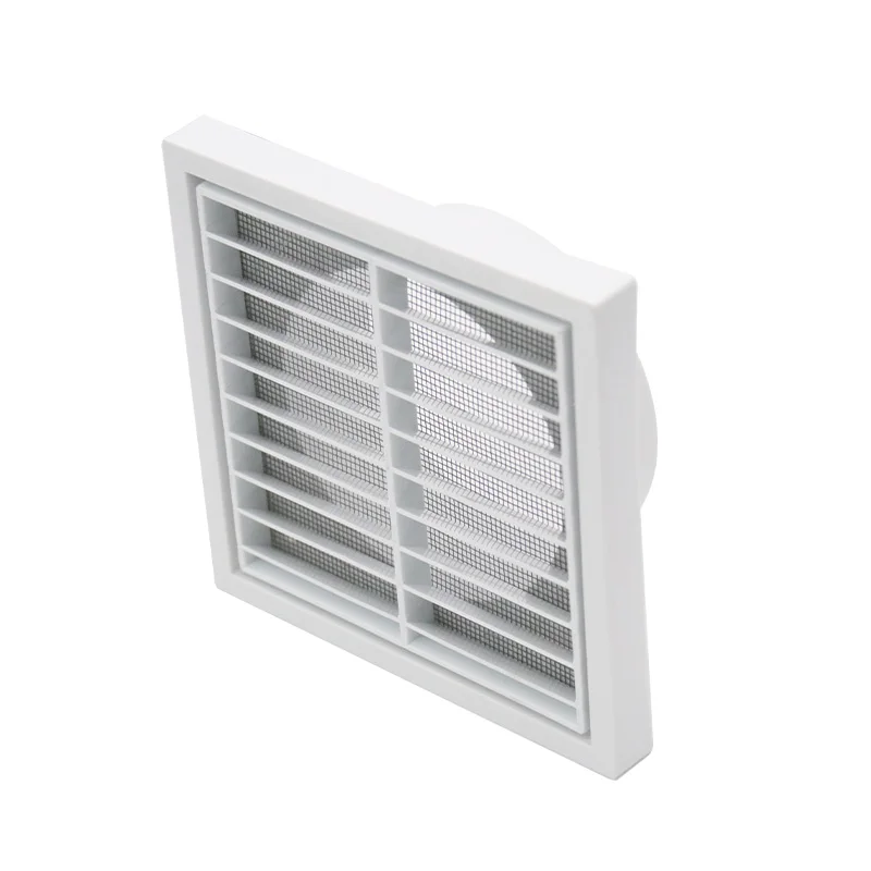 HVAC PP Square Air Vent Diffuser Plastic Multi-directional Adjustable Air Outlet Grille