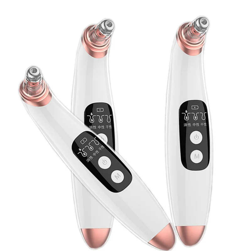 New Arrival Multi-functional Blackhead Remover Pore Vacuum Black Head Extractions Tool Pore Cleaner with 3 Adjustment Modes
