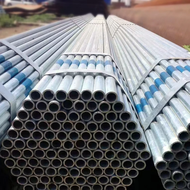 2 Inch 28mm 63mm 125od Galvanized Round Steel Pipe