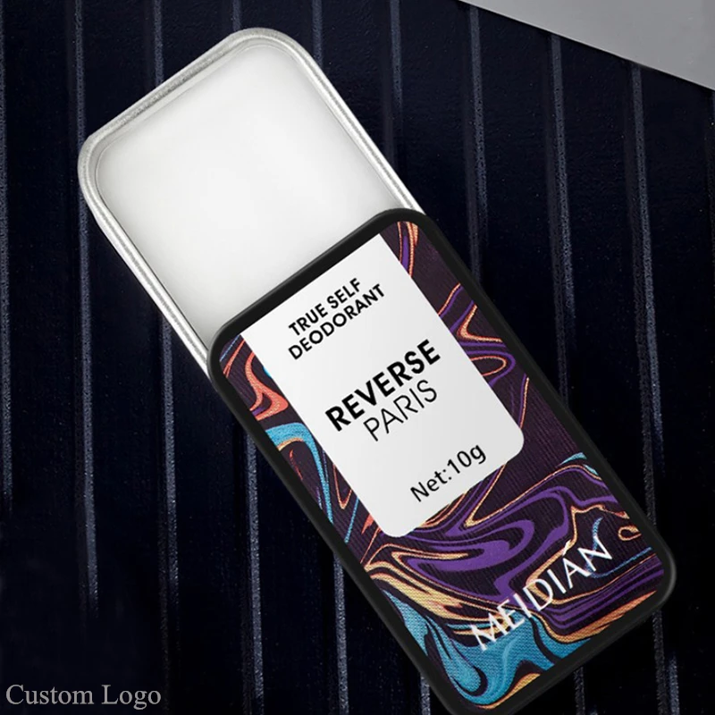 Private label pocket long-lasting women men wax body fragrance scent mini portable plant essential oil perfume balm cream