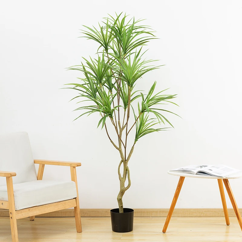 Крытый открытый висит зеленый Топиарий горшечная оптовая торговля искусственный дом почти натуральный Декор искусственное растительное дерево