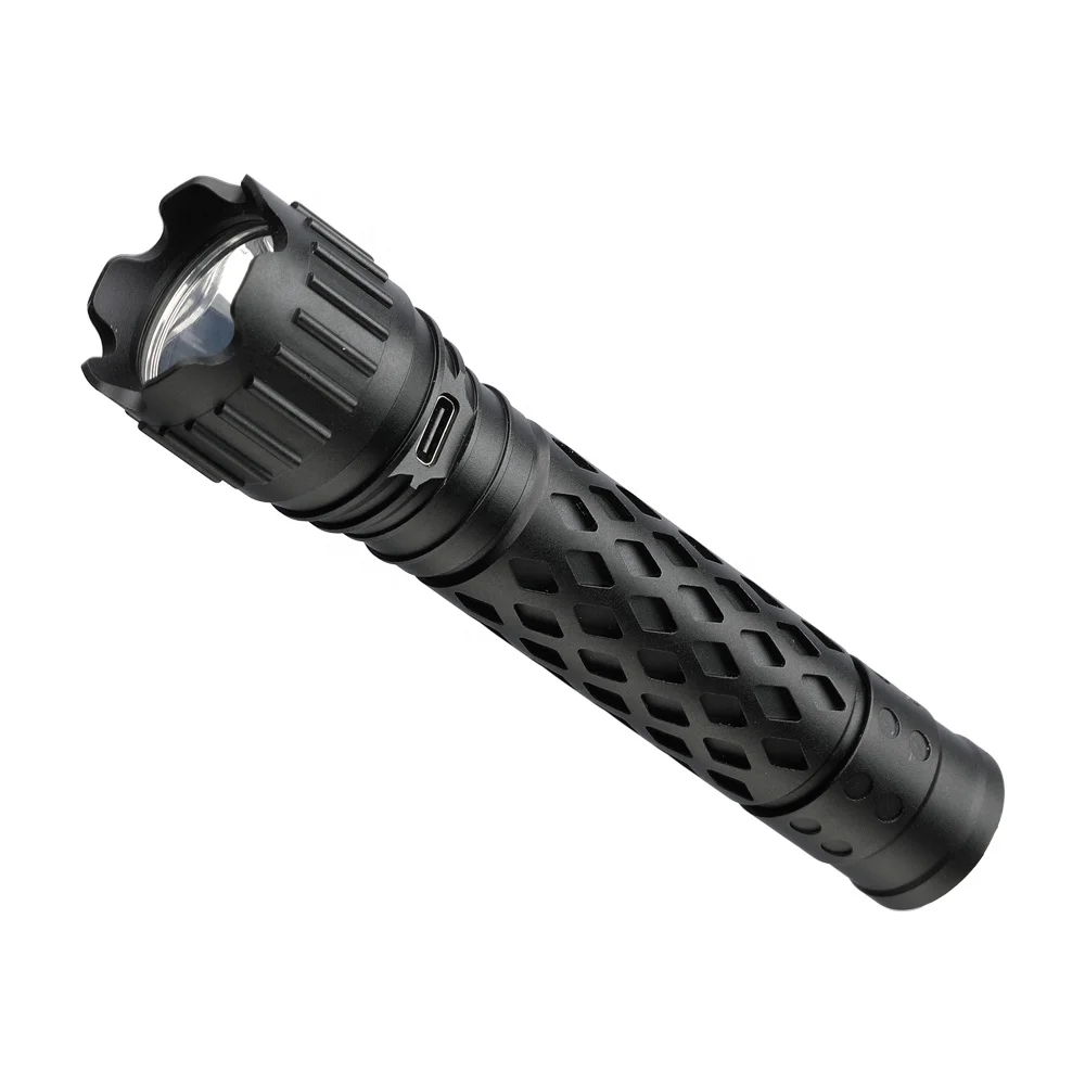 Zoomfire ZF001 500lm высокомощный фонарик из алюминиевого сплава водонепроницаемый с зарядкой Tpye-C
