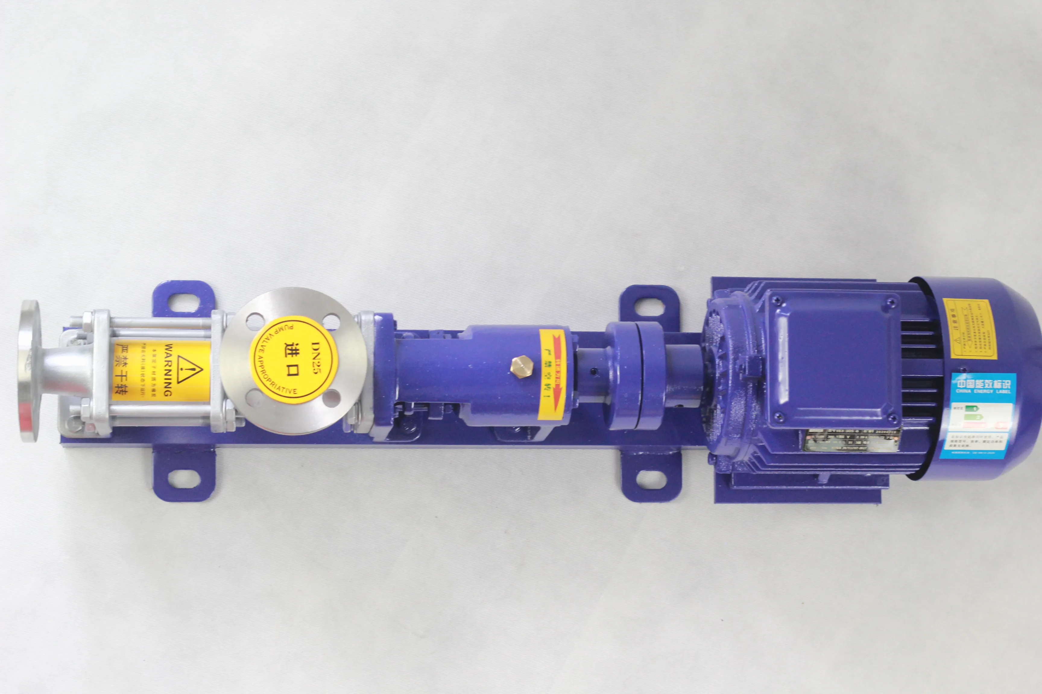 Positive Displacement Screw Pump Electric Standard Mechanical Seal Progressive Cavity Pumps Cast Iron/stainless Steel