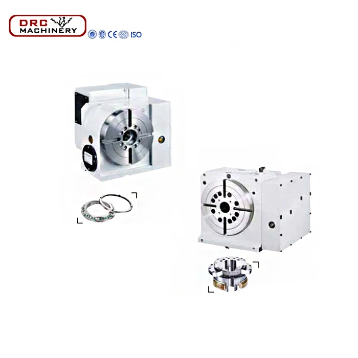 CNC vertical tooth indexing plate DRC GV series CNC milling machine vertical rotary table