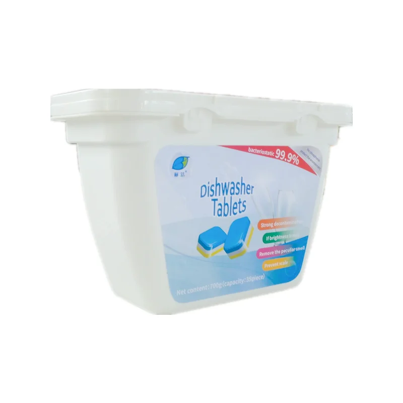 Dishwasher Paste Tablet Automatic Dishwasher Cleaner Powerful Quick Remover Oil Stains Dishwasher Detergent Tablets