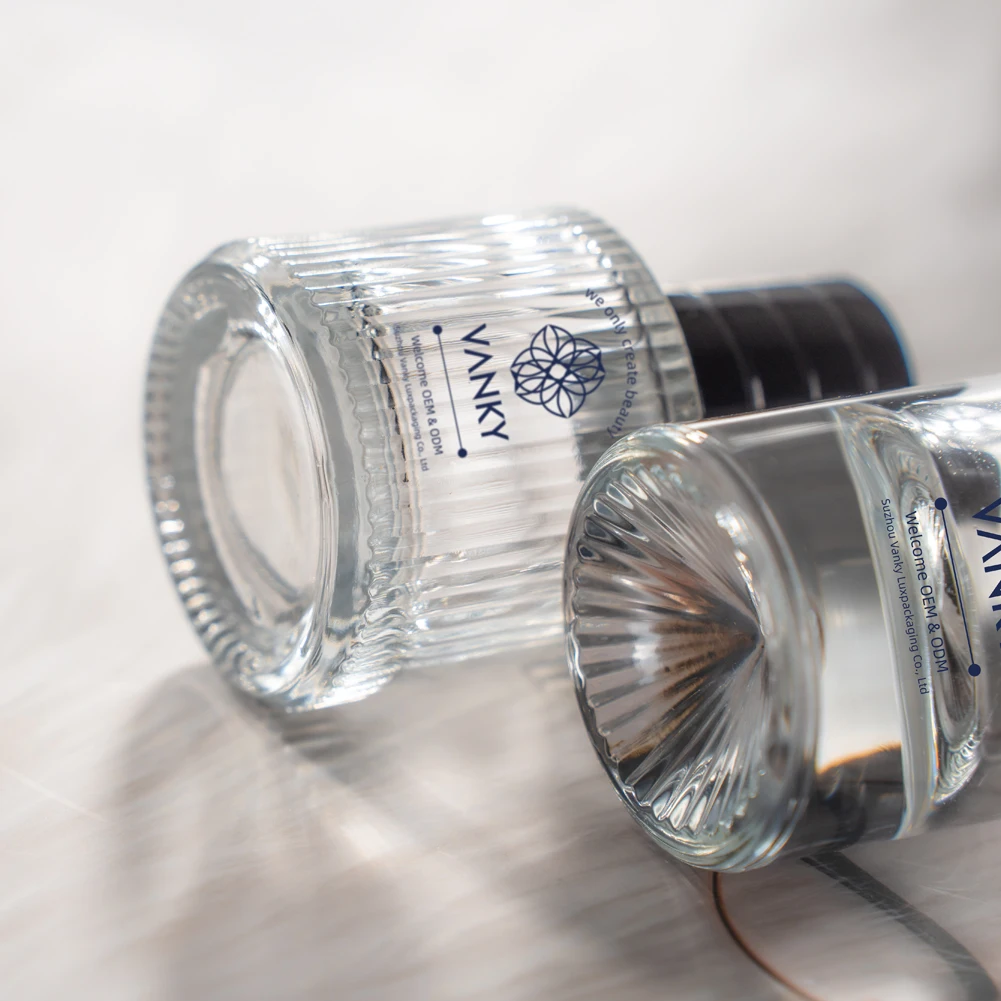 Hot Quantity Perfume Bottles Round Empty 30ml 50ml 100ml Fragrance Perfume Glass Spray Bottle Container