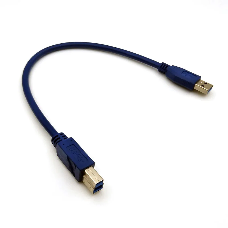 Кабель для принтера USB 3 0 типа А Папа-B папа Удлинительный кабель Canon Epson HP на компьютер 5 м