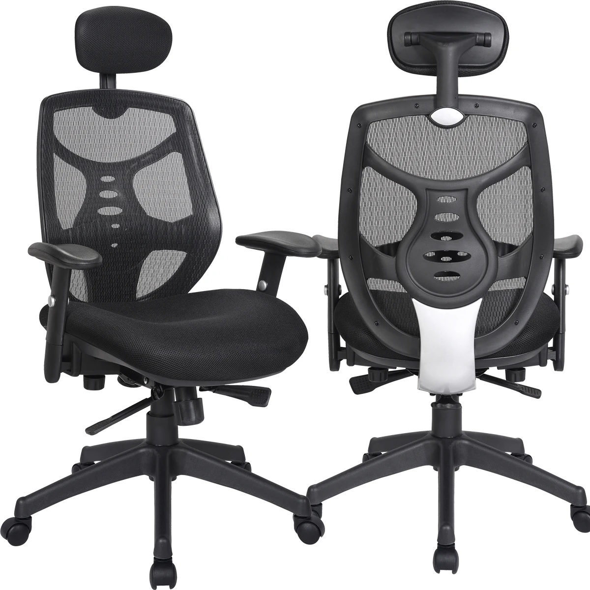 Kabel Ergonomic Mesh High Back Lumbar Support Sillas De Oficina Office Chairs For Heavy People