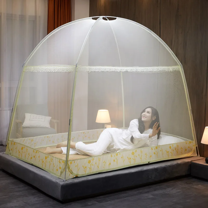 Mosquito Net Pop Up Ten Folding Netting Bed Tent Portable Mosquito Netting with Bottom