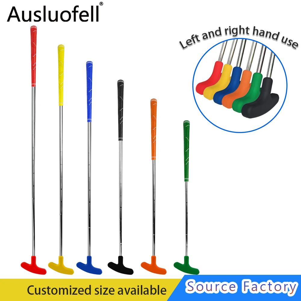 Wholesale High Quality Durable Mini Kids Golf Putter Rubber Head Putters Club